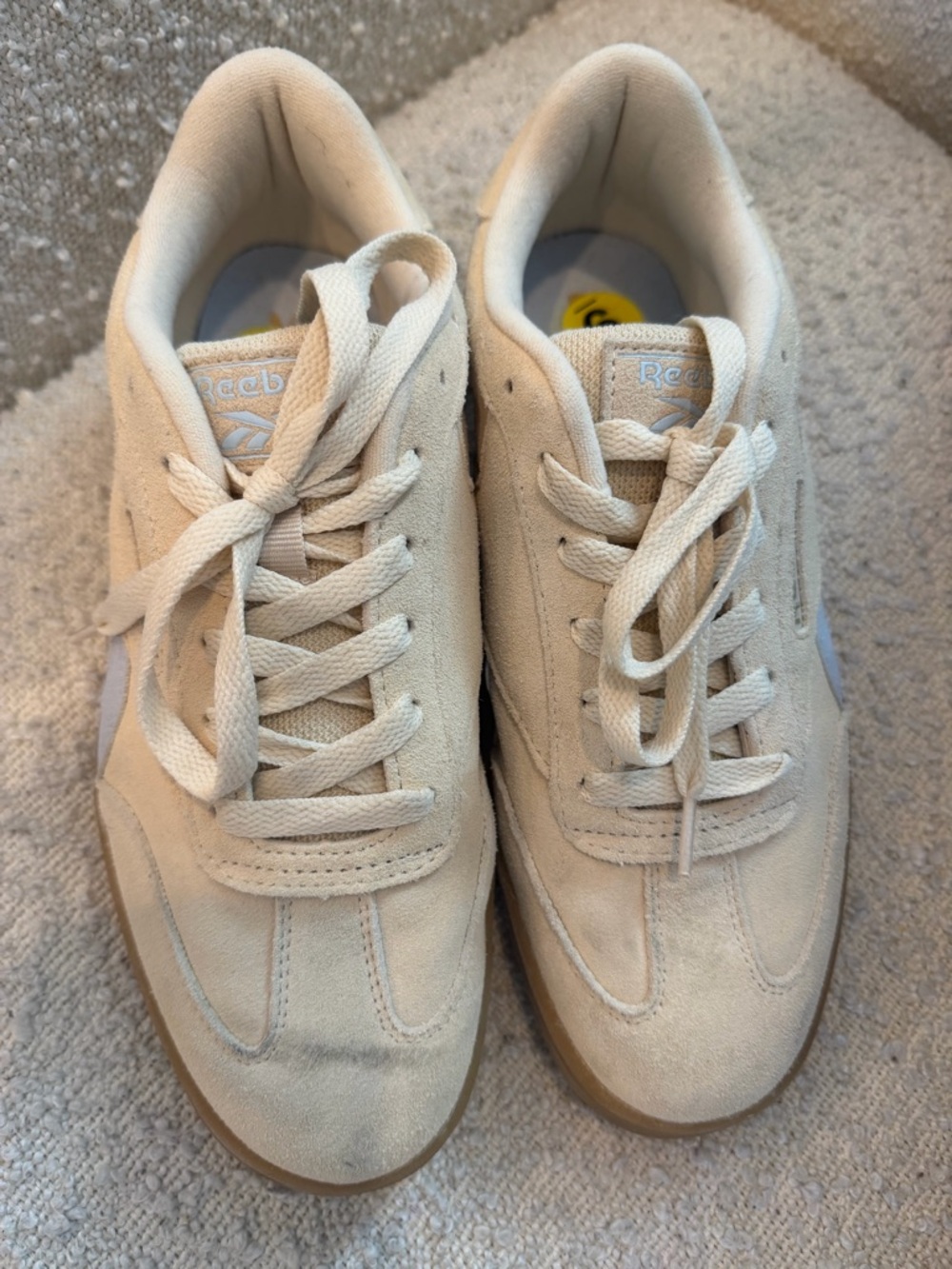 Reebok Club C Grounds UK x Ounlé Beige Suede Sneakers woman - Picture 2 of 7